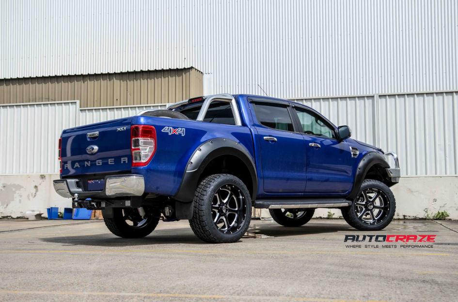 FORD RANGER EXILE SATIN BLACK MILLED ACCENTS