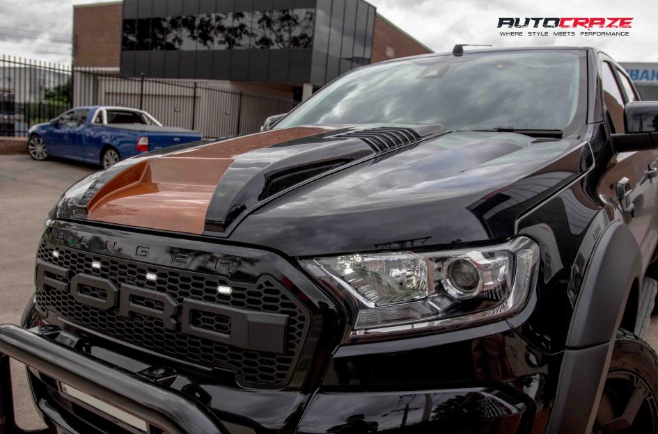 FORD RANGER ROCKSTAR XD 2 MATTE BLACK 3