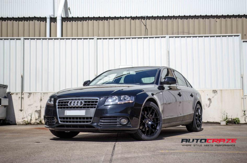 AUDI A4 2003 ONWARDS M SPEC MATTE BLACK