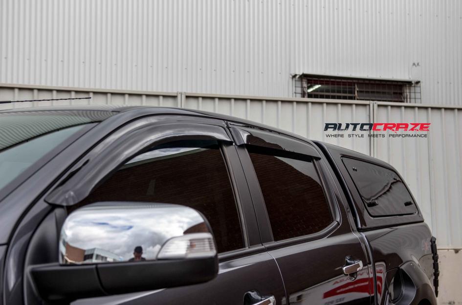 FORD RANGER ASSAULT GLOSS BLACK MILLED ACCENTS