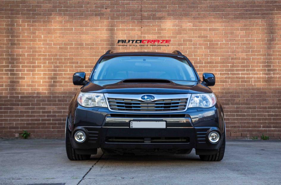 SUBARU FORESTER TMB SILVER MACHINED FACE