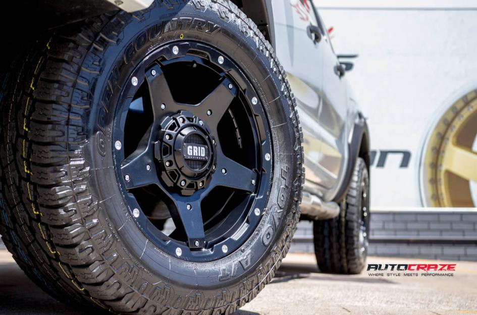 FORD RANGER GD04 MATTE BLACK