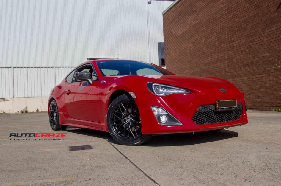 TOYOTA 86 ONCORE MATTE BLACK