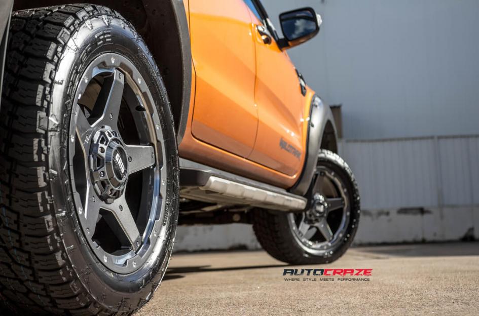 FORD RANGER GD04 GRAPHITE WITH MILLED ACCENTS