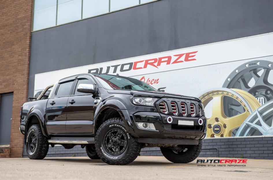 FORD RANGER ROCKSTAR XD 3 MATTE BLACK