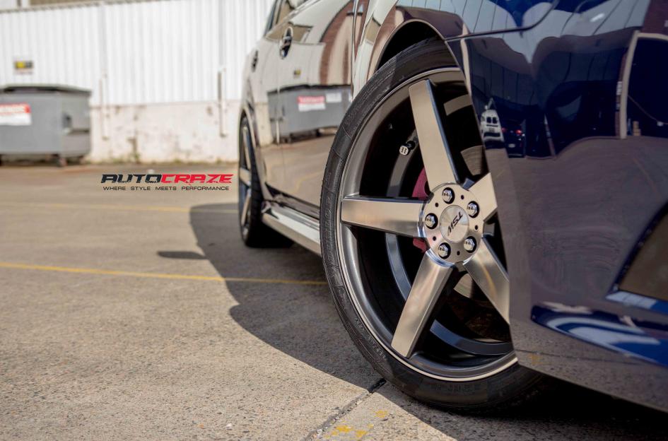 SUBARU LIBERTY SOCHI GUN METAL MACHINED FACE