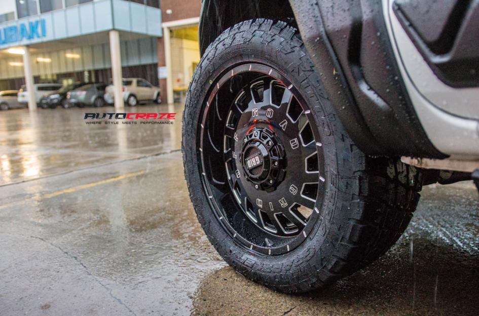 FORD RANGER GD03 GLOSS BLACK MILLED ACCENTS 6