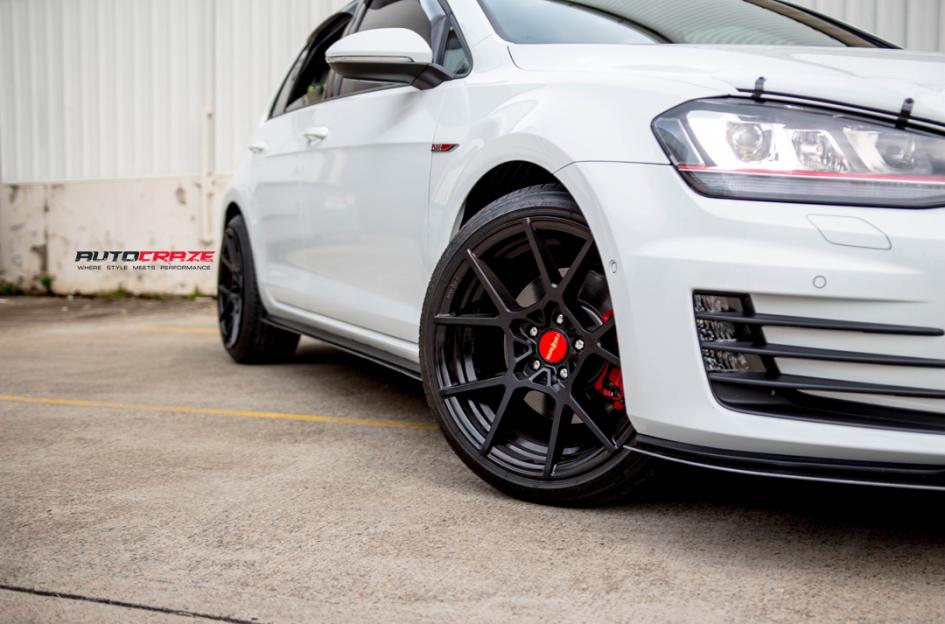 VOLKSWAGEN GOLF KPS MATTE BLACK 8