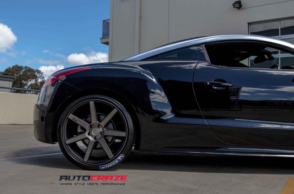 PEUGEOT RCZ VERONA MATTE BLACK TINTED FACE