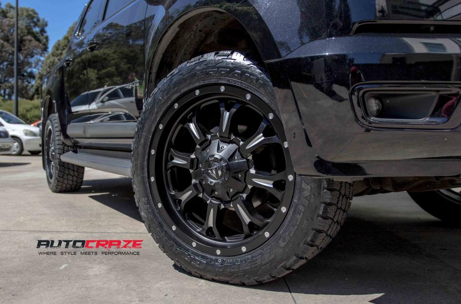HOLDEN COLORADO KRANK GLOSS BLACK MILLED ACCENTS