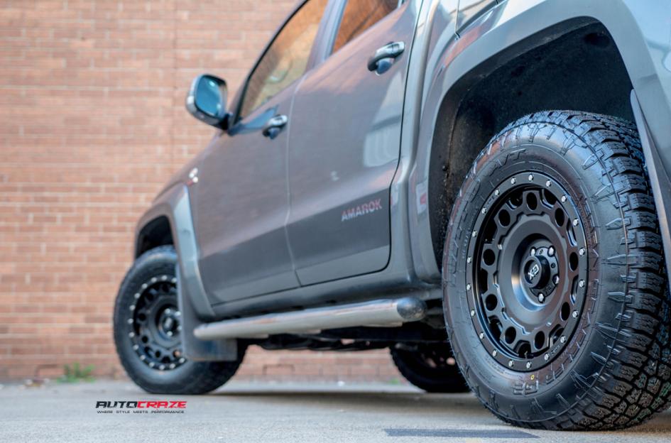 VOLKSWAGEN AMAROK HOLESHOT XD SATIN BLACK