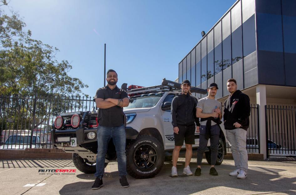 TOYOTA HILUX N80 4WD T05 SATIN BLACK