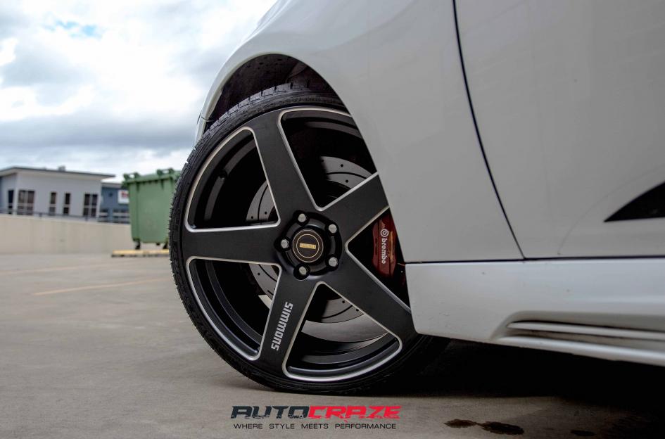 FORD FALCON FRCS MATTE BLACK MILLED ACCENTS