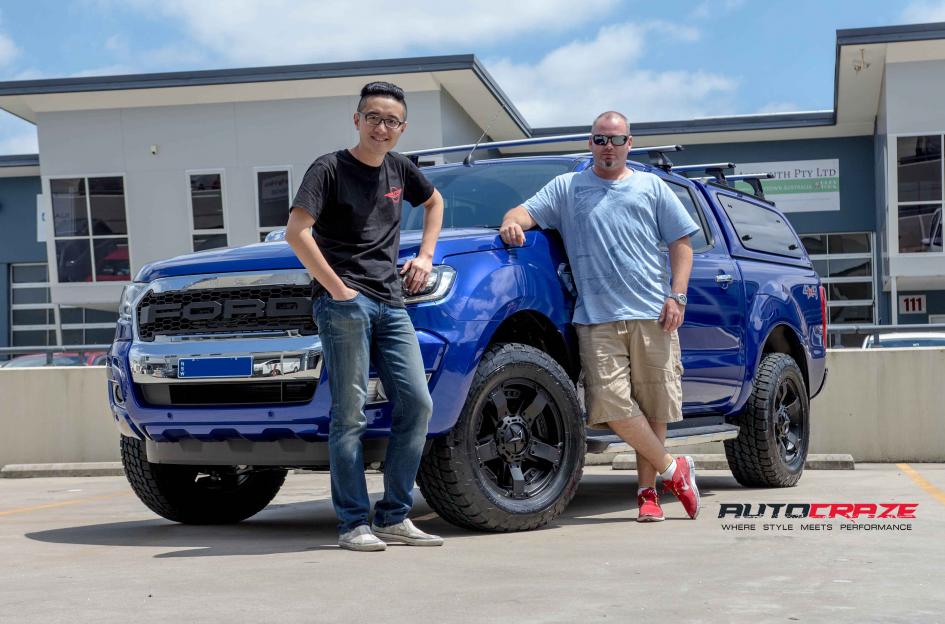 FORD RANGER ROCKSTAR XD 2 MATTE BLACK