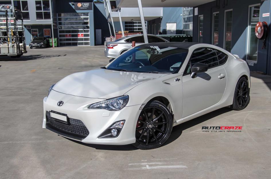 TOYOTA 86 CONCAVE MATTE BLACK