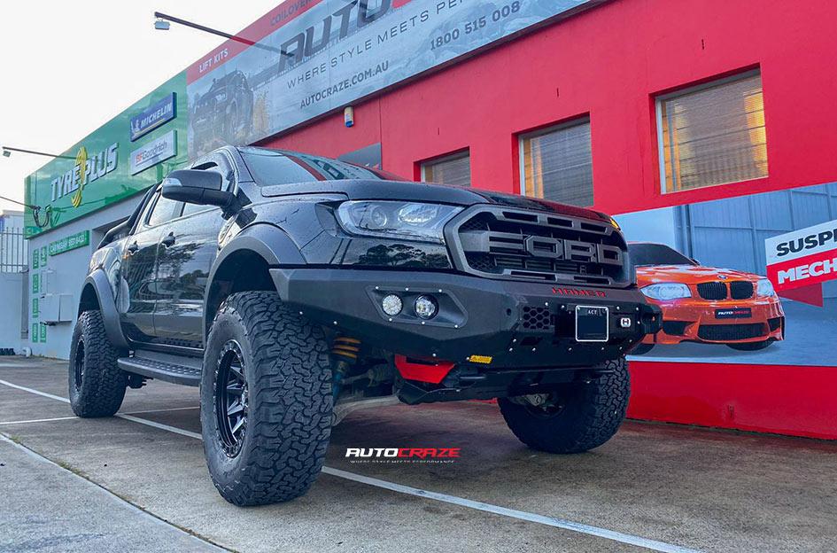 FORD RANGER RAPTOR COVERT MATTE BLACK