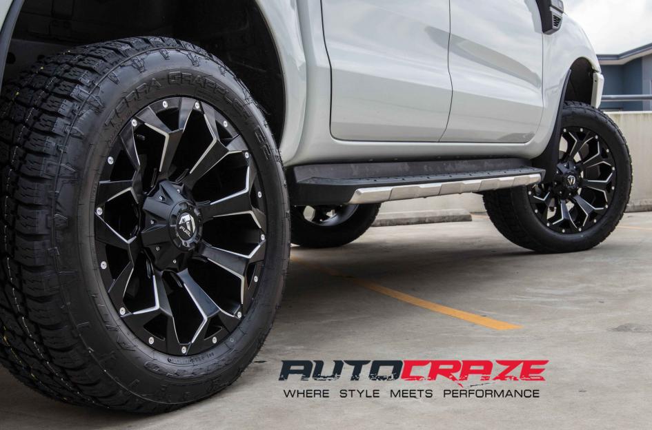 FORD RANGER ASSAULT GLOSS BLACK MILLED ACCENTS