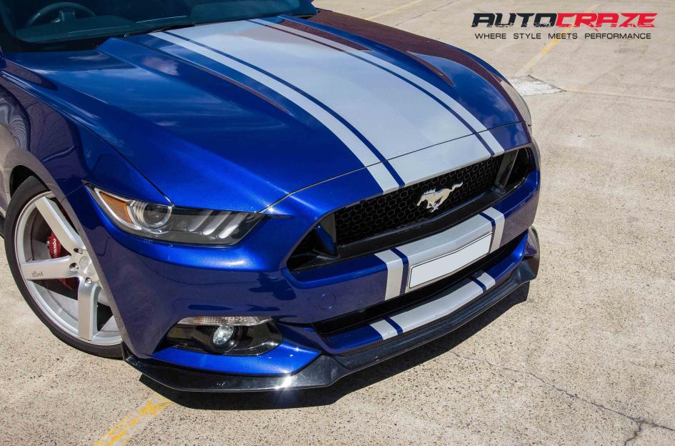 FORD MUSTANG MILAN SILVER MACHINED FACE 3