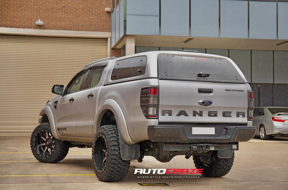FORD RANGER MAVERICK BLACK MACHINED FACE
