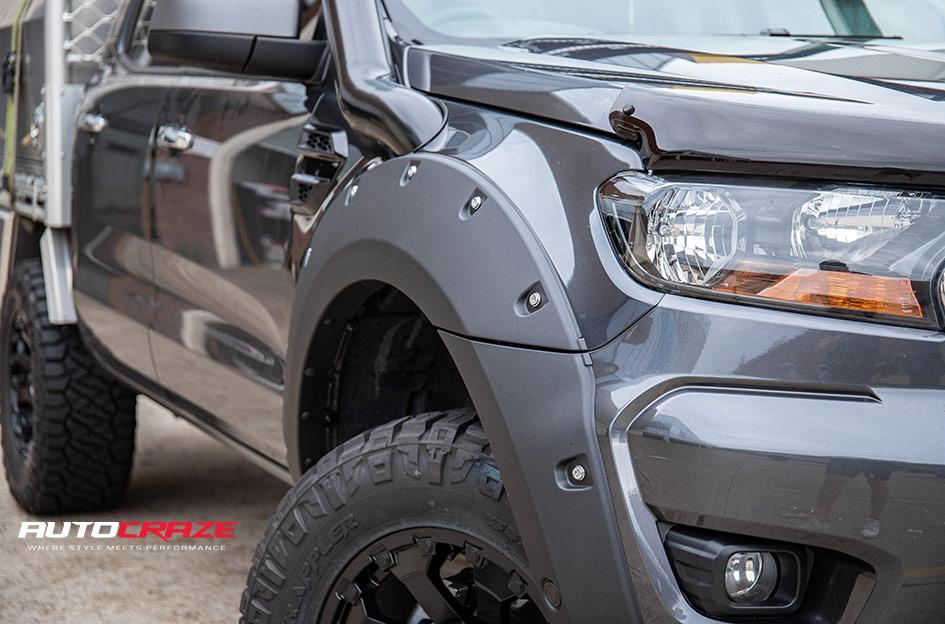 FORD RANGER AMBUSH MATTE BLACK