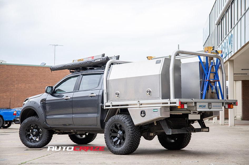 FORD RANGER AMBUSH MATTE BLACK