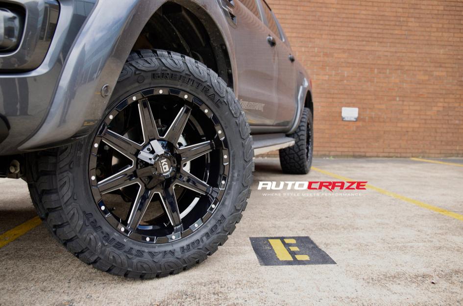 FORD RANGER BLADE GLOSS BLACK MILLED