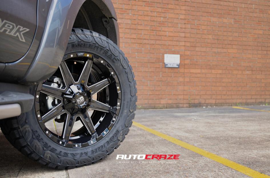 FORD RANGER BLADE GLOSS BLACK MILLED