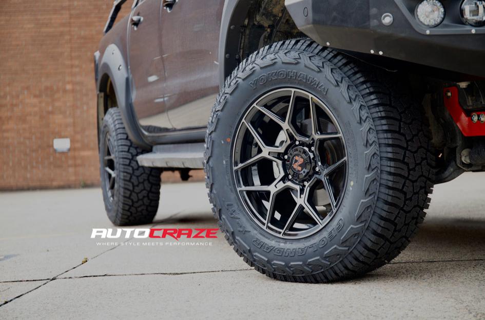 FORD RANGER SABBATH GLOSS BLACK TINTED FACE