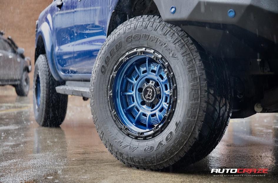 FORD RANGER LEGION COBALT BLUE BLACK LIP