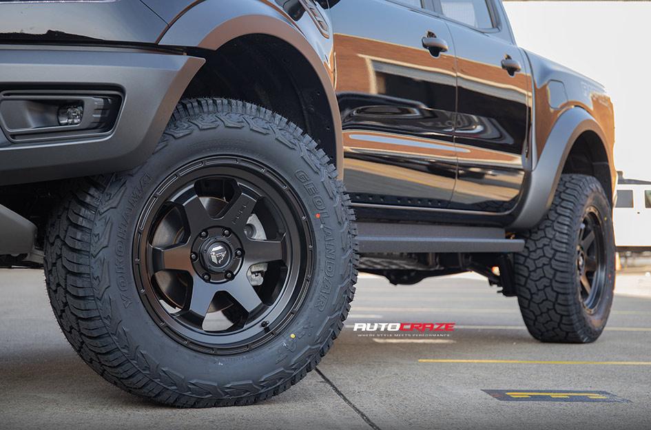 FORD RANGER RAPTOR SHOK MATTE BLACK