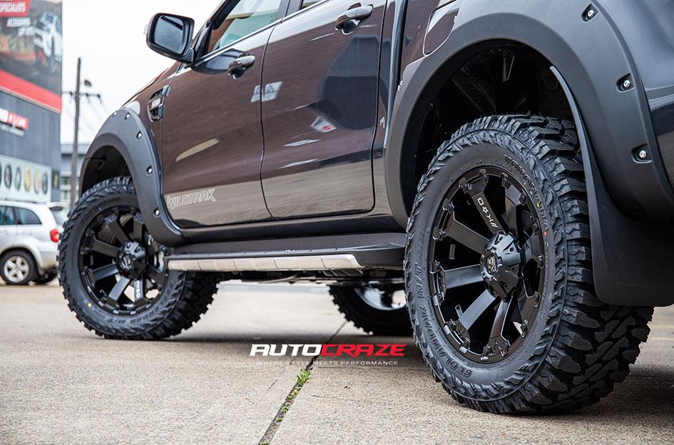 FORD RANGER AMBUSH MATTE BLACK
