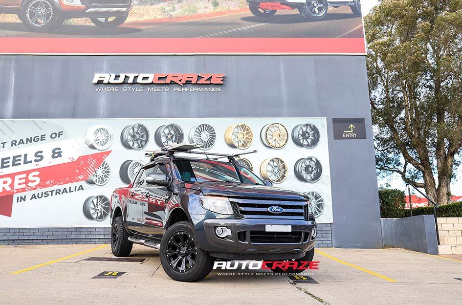 FORD RANGER HE901 SATIN BLACK