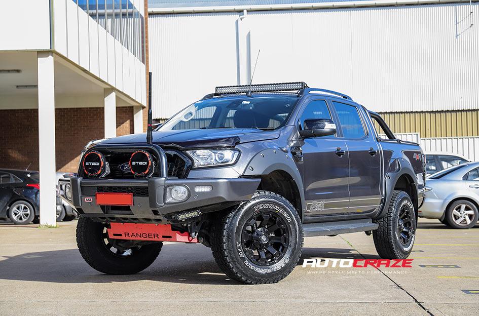 FORD RANGER AMBUSH MATTE BLACK