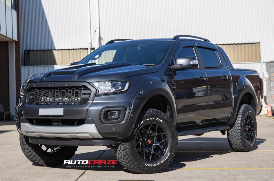 FORD RANGER SABBATH GLOSS BLACK TINTED FACE