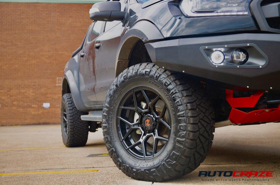FORD RANGER RAPTOR SABBATH MATTE BLACK