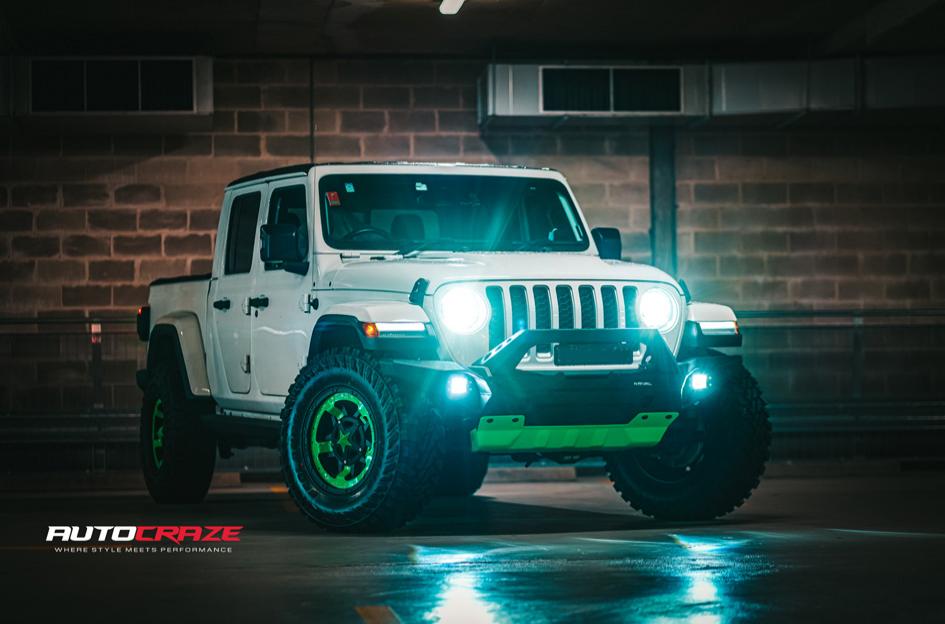 JEEP GLADIATOR ROCKSTAR XD 3 MATTE BLACK