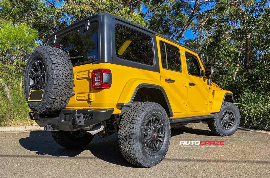 JEEP WRANGLER MONSTER XD 2 MATTE BLACK