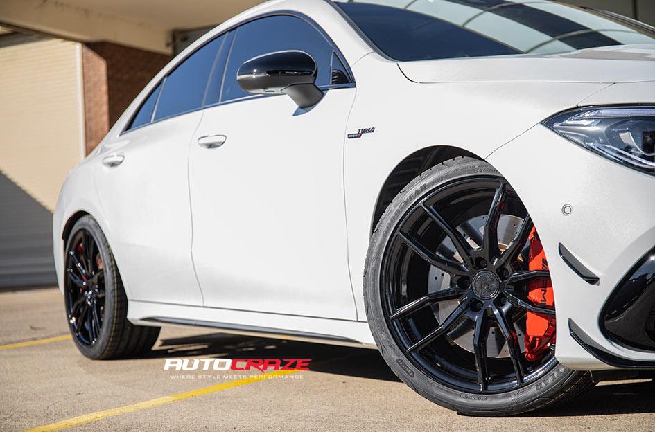 MERCEDES CLA CLASS SF11 SATIN BLACK