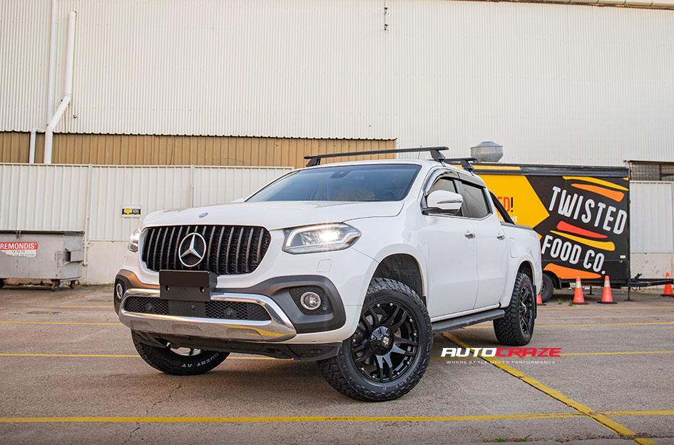 MERCEDES X CLASS CLIFF MATTE BLACK 