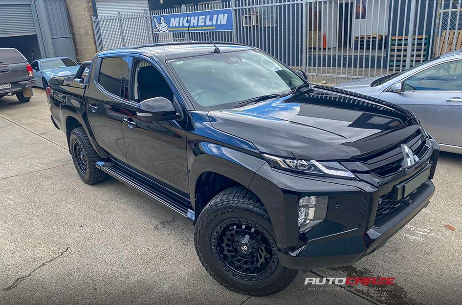 MITSUBISHI TRITON ZOMBIE SATIN BLACK