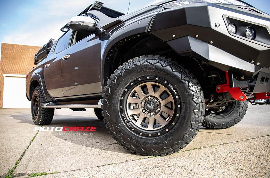MITSUBISHI TRITON MX 7 GLOSS BLACK COPPER TINT