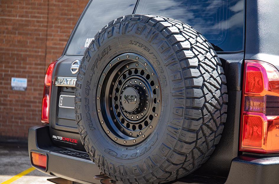 NISSAN PATROL PANZER XD SATIN BLACK