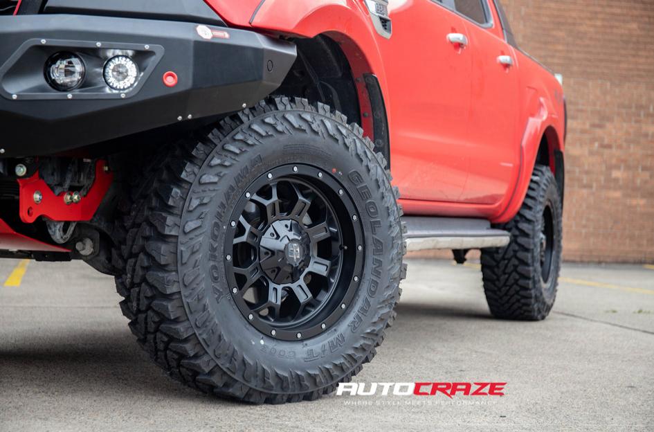 FORD RANGER HURRICANE MATTE BLACK