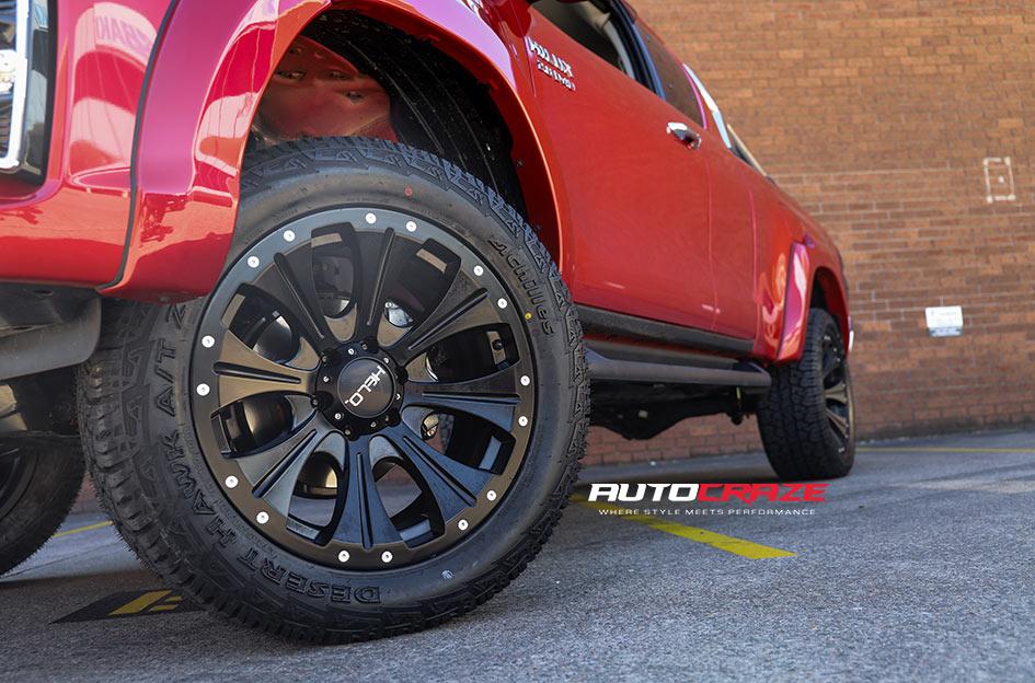 TOYOTA HILUX N80 4WD HE901 SATIN BLACK