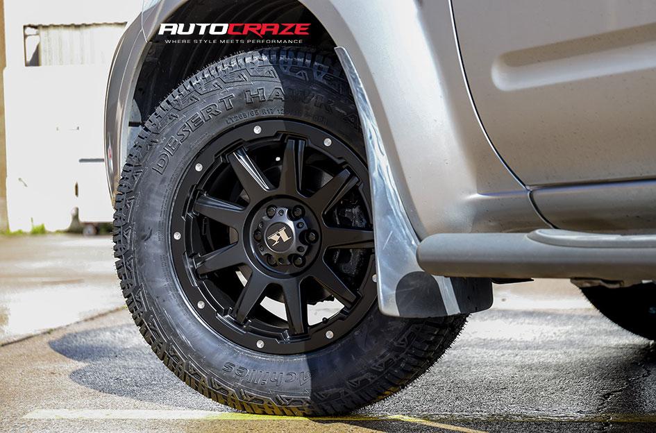NISSAN NAVARA GATOR SATIN BLACK