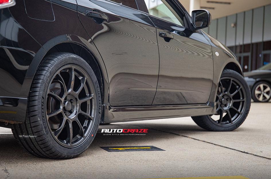 SUBARU IMPREZA RAIJIN DARK GUNMETAL