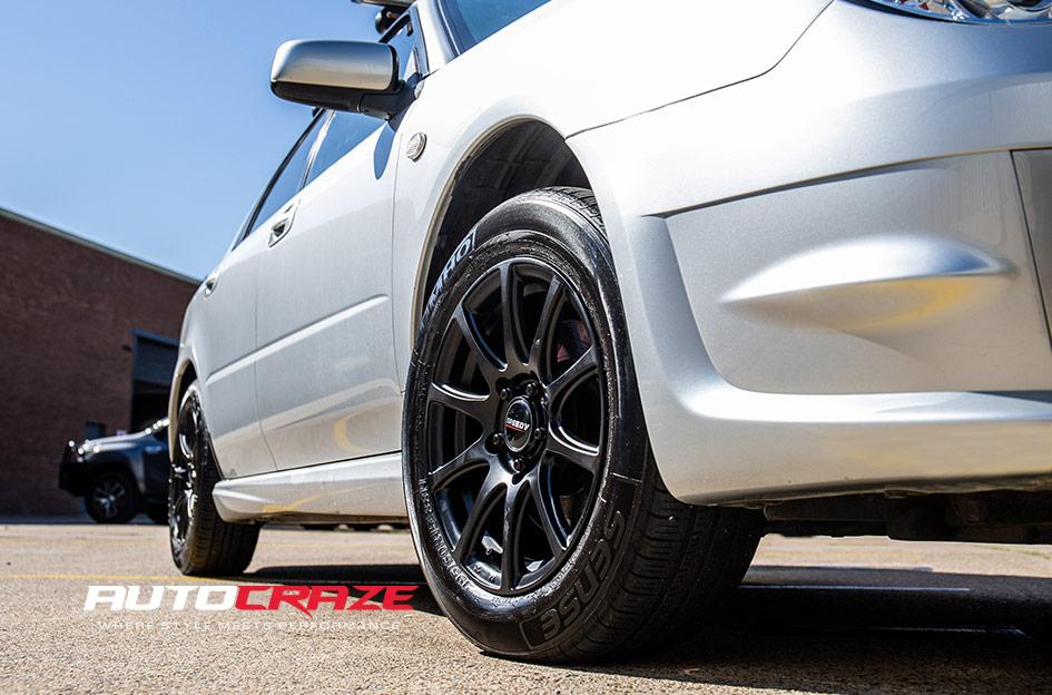 SUBARU IMPREZA CARBINE SATIN BLACK