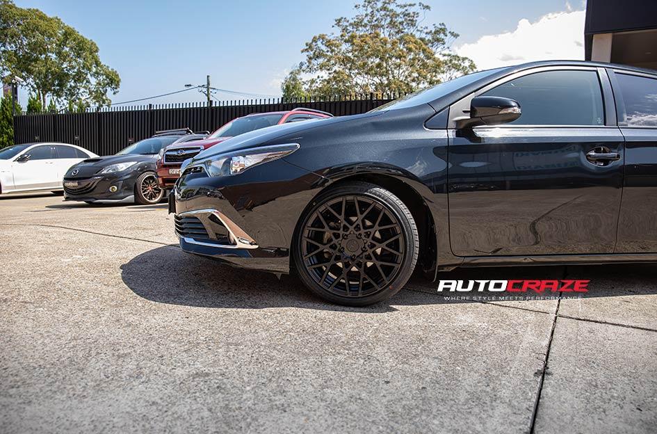 TOYOTA COROLLA BLQ MATTE BLACK