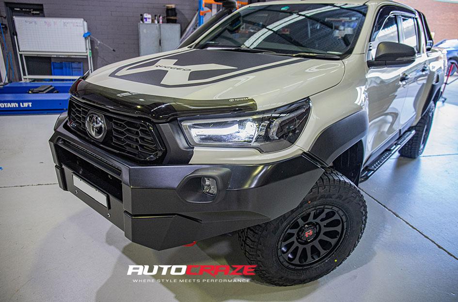 TOYOTA HILUX N80 RUGGED X NOMAD VICTIM MATTE BLACK