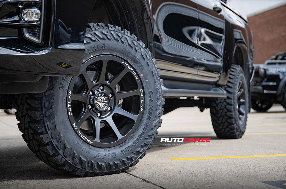 TOYOTA HILUX N80 4WD SNIPER SATIN BLACK